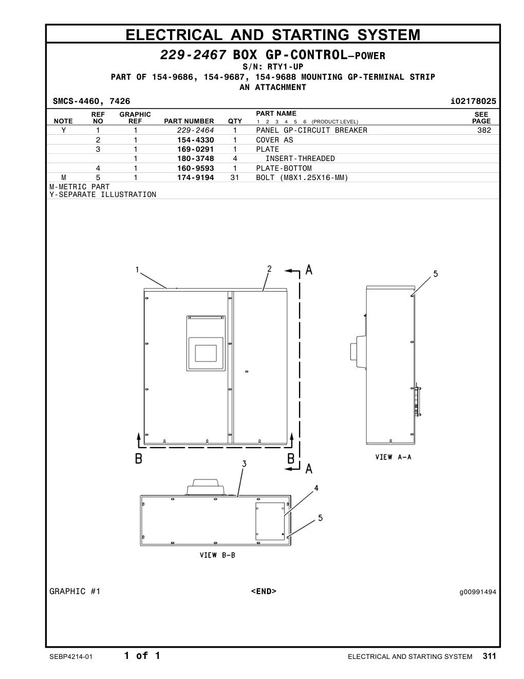 174-9194 - BOLT (M8X1.25X16-MM)