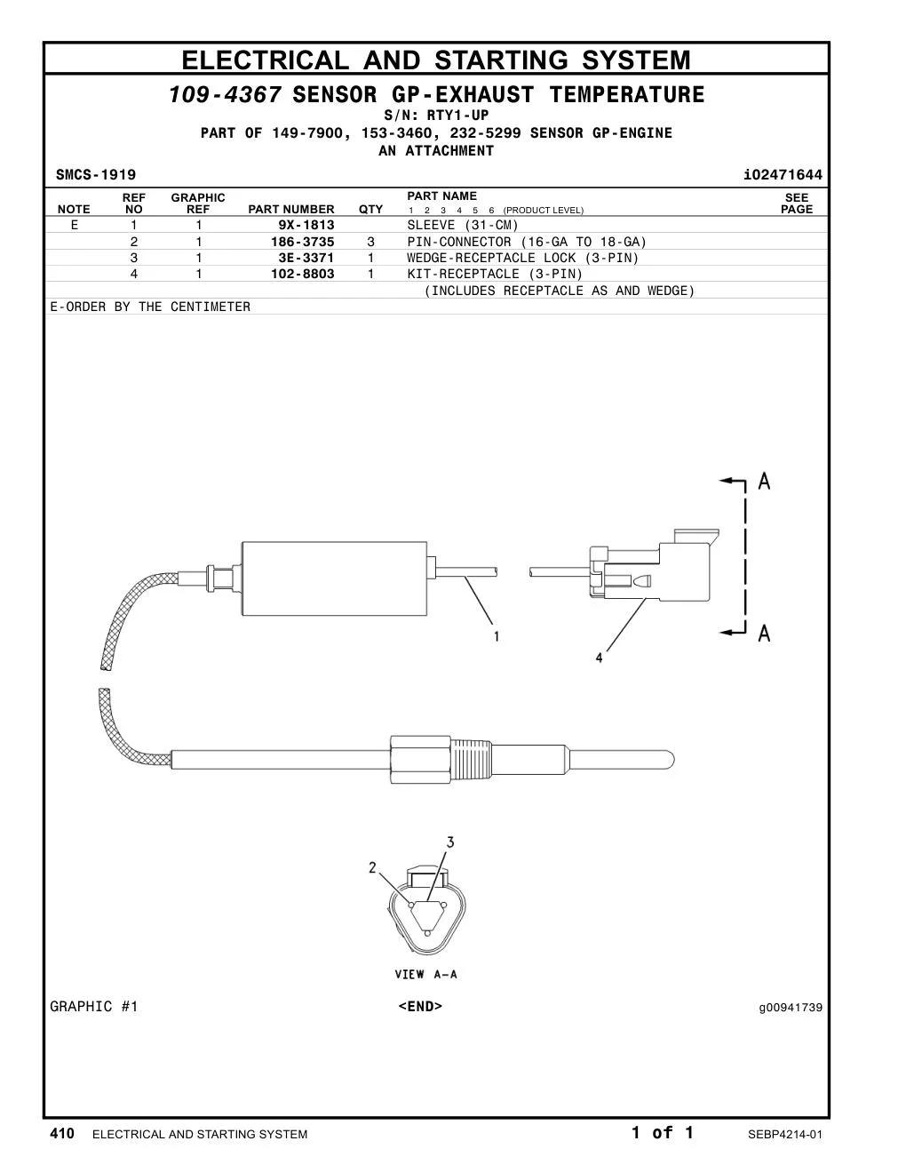 9X-1813 - SLEEVE (31-CM)