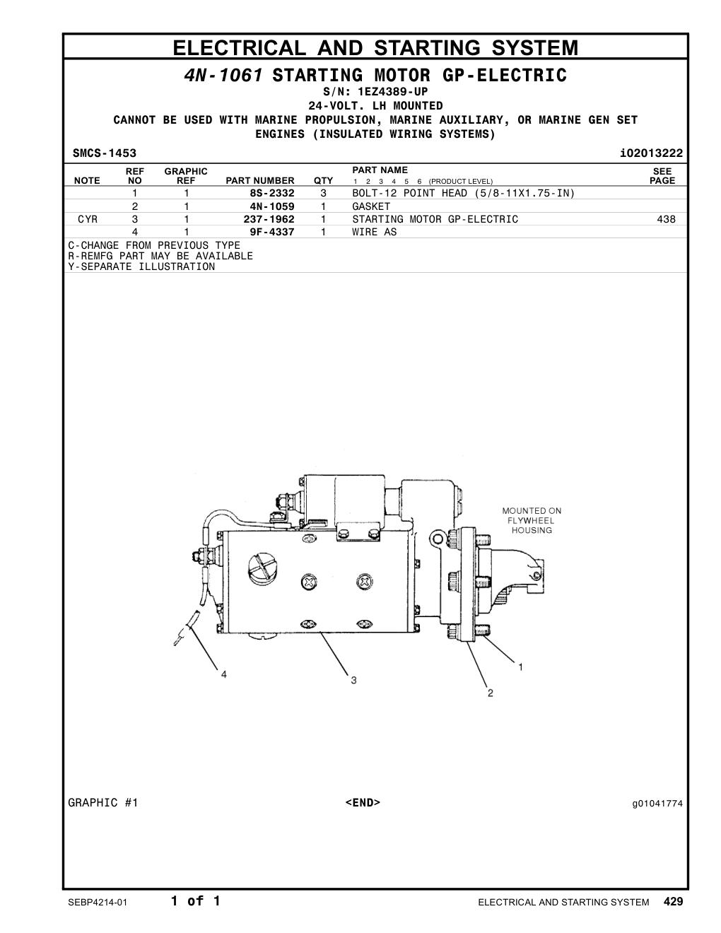 4N-1059 - GASKET