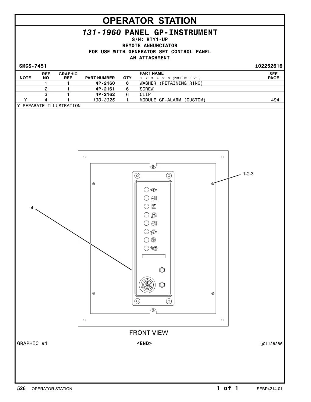 4P-2160 - WASHER (RETAINING RING)