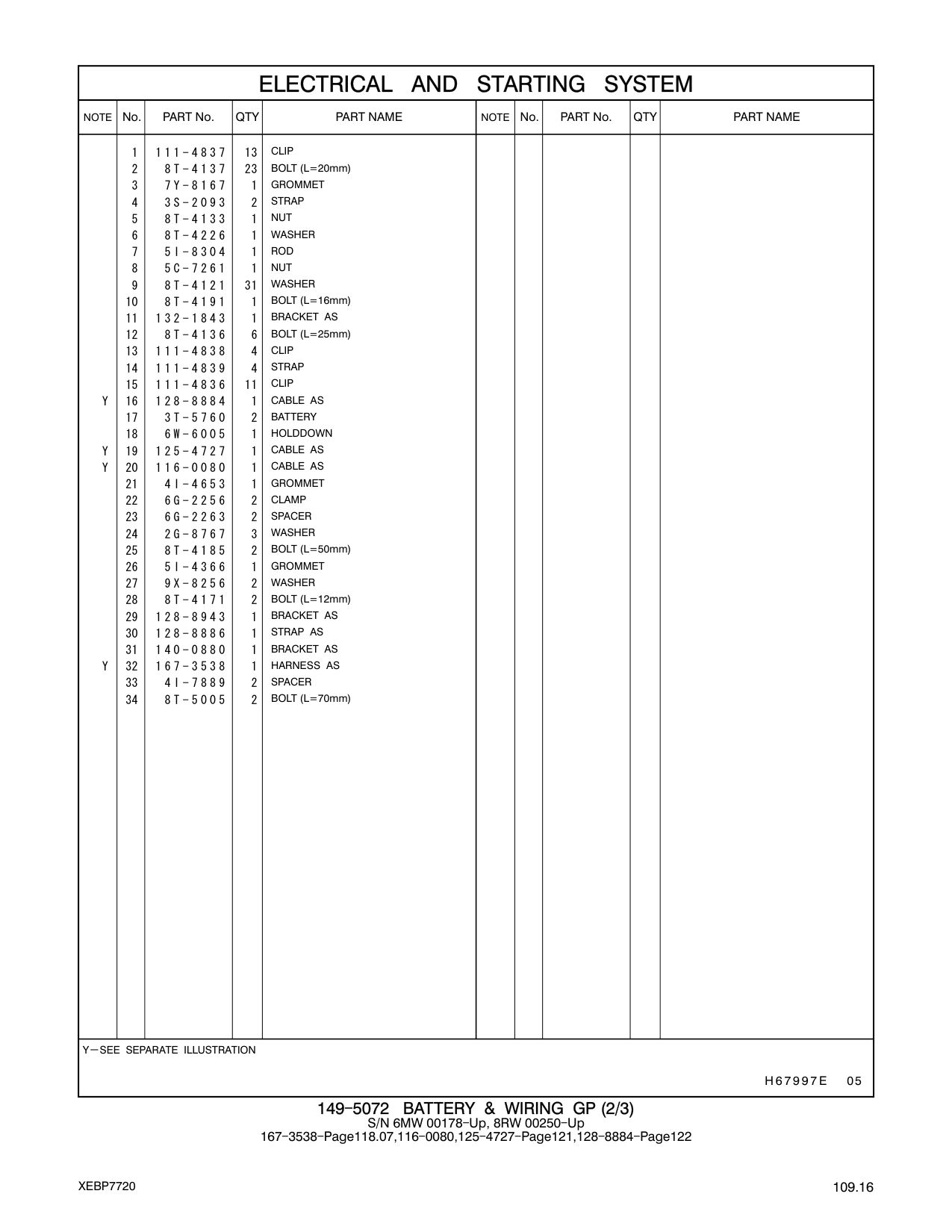 167-3538 HARNESS AS CAT parts manual diagram
