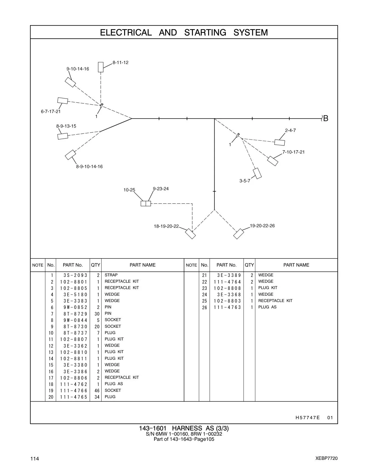 111-4762 PLUG AS CAT parts manual diagram