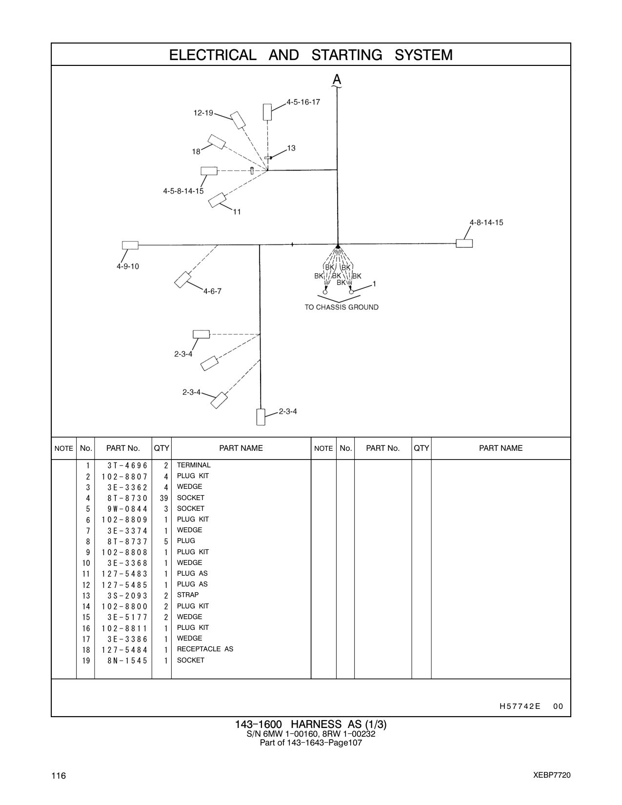 127-5484 RECEPTACLE AS CAT parts manual diagram