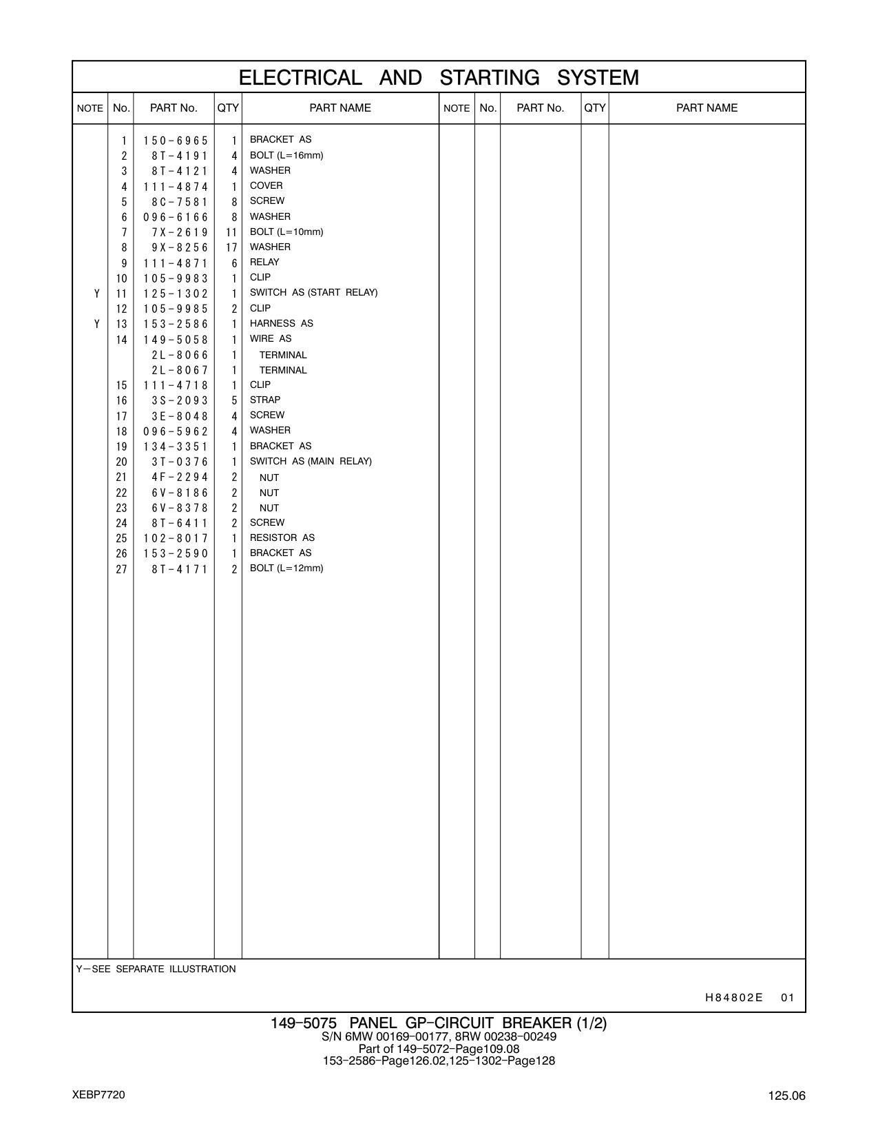 153-2590 BRACKET AS CAT parts manual diagram