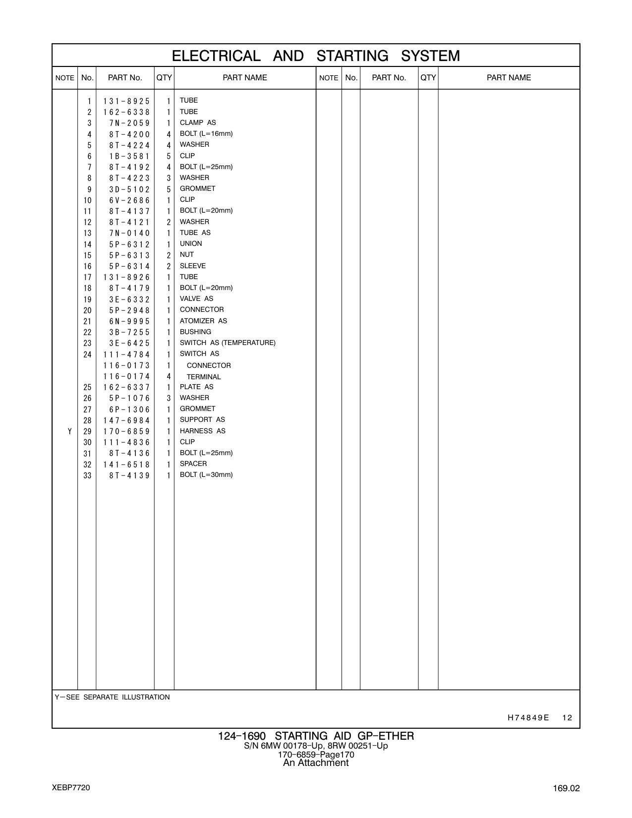 162-6337 PLATE AS CAT parts manual diagram