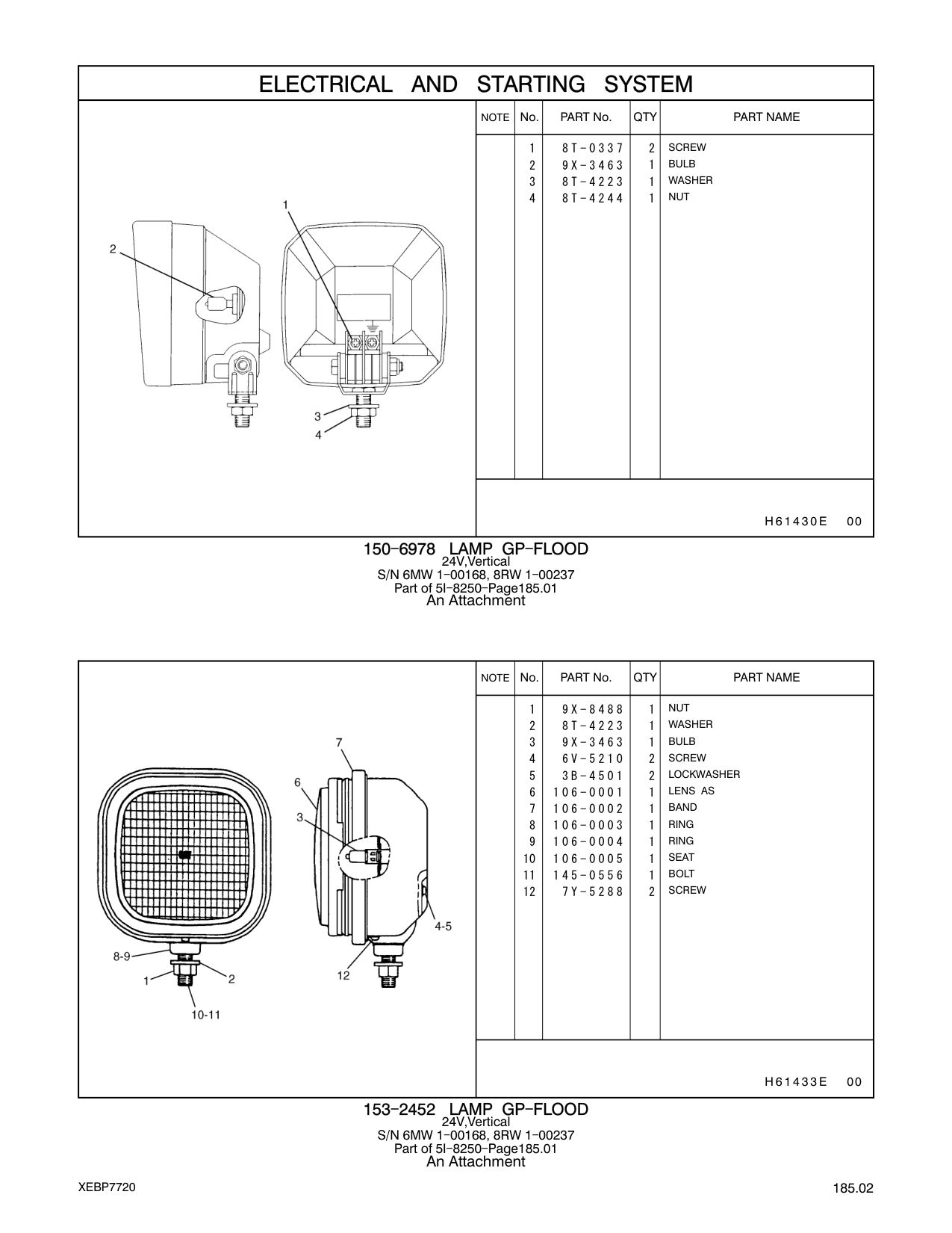 145-0556 BOLT CAT parts manual diagram