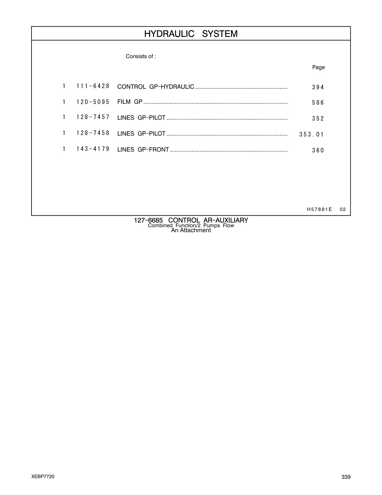 128-7457 - LINES GP-PILOT