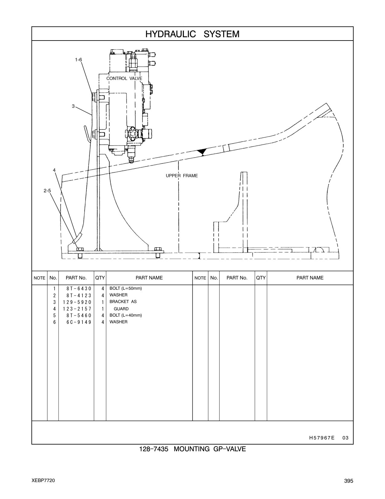 6C-9149 WASHER CAT parts manual diagram