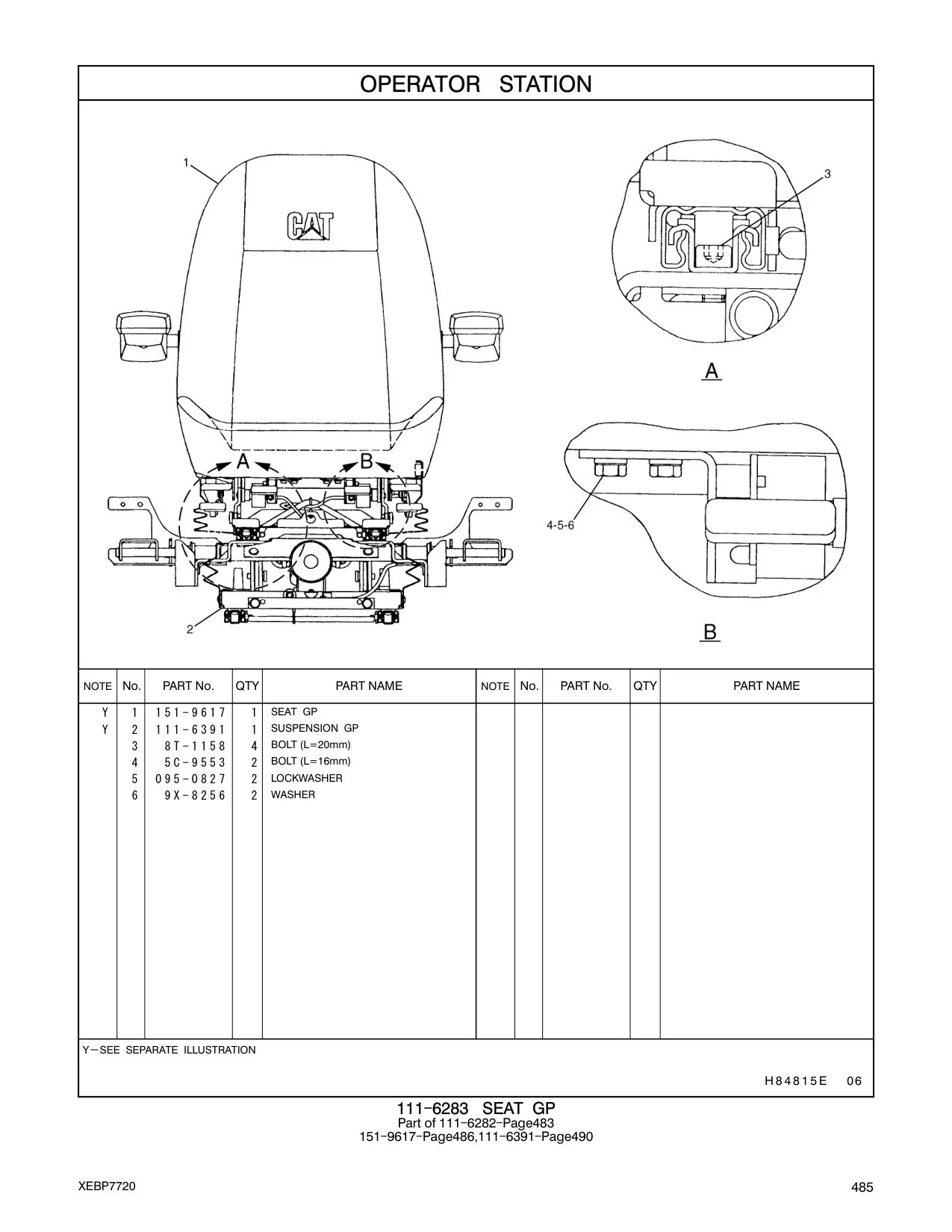 151-9617 - SEAT GP