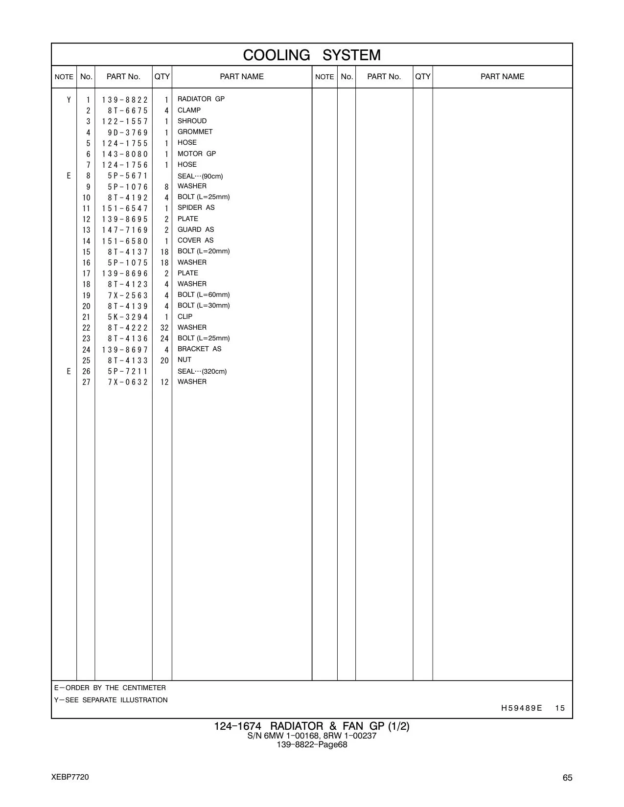 122-1557 SHROUD CAT parts manual diagram