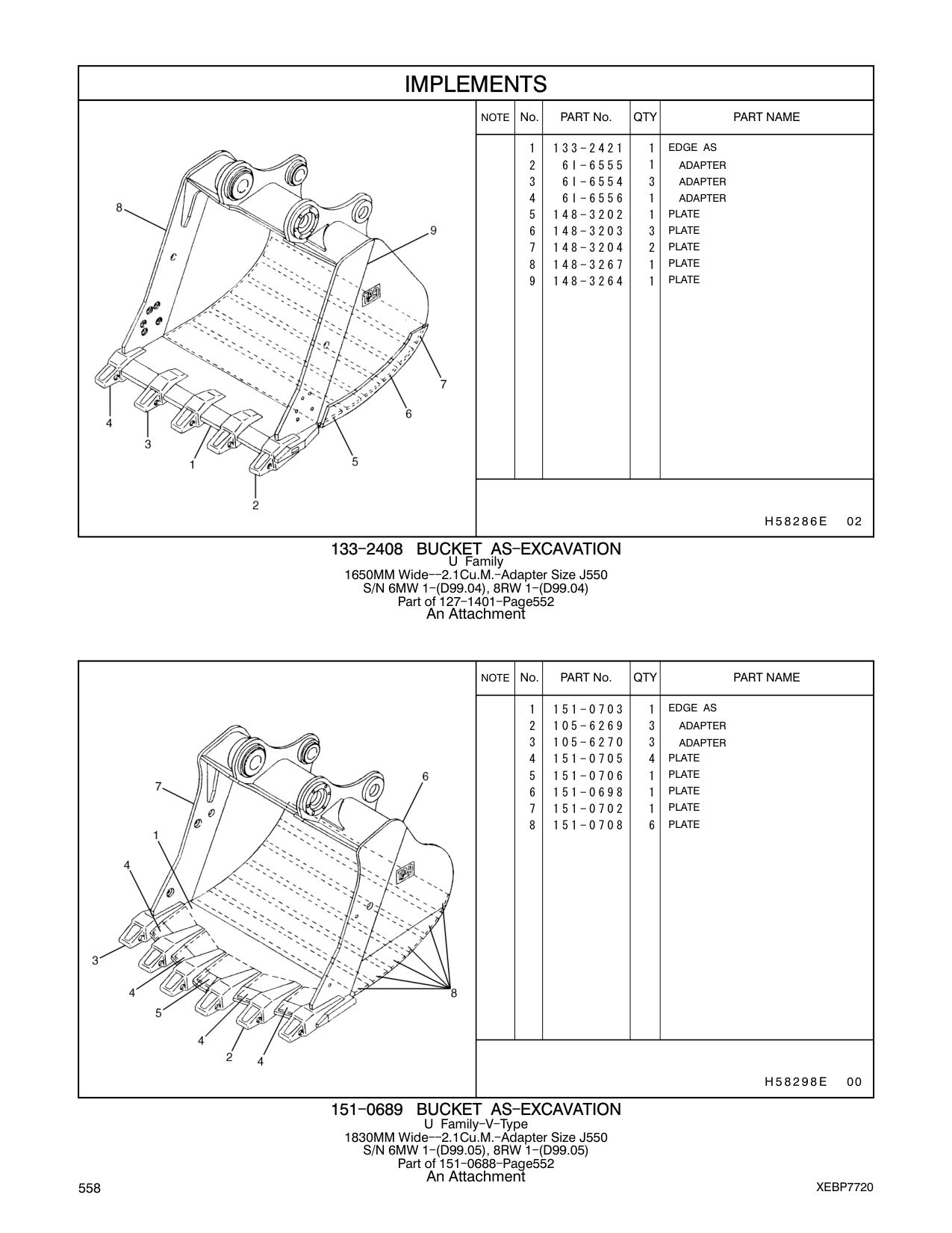 151-0705 PLATE CAT parts manual diagram