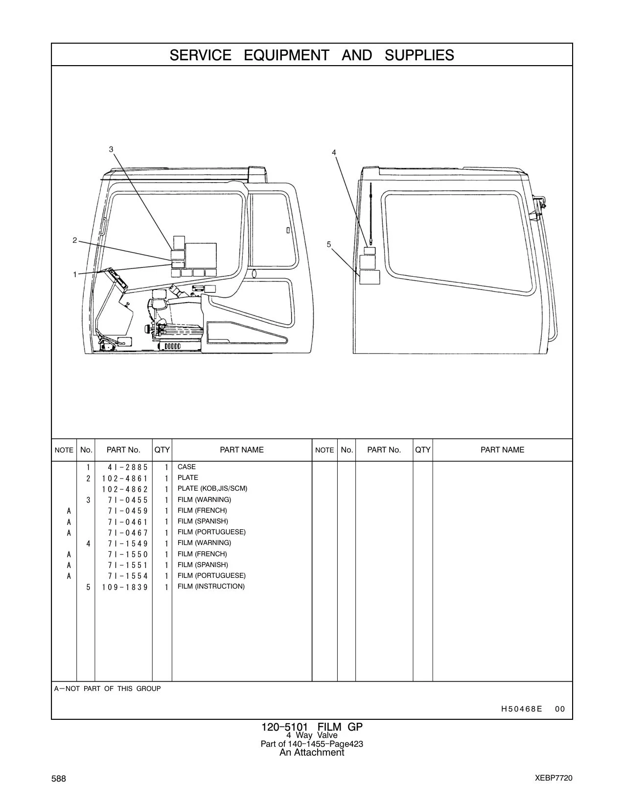 102-4862 - PLATE (KOB,JIS/SCM)