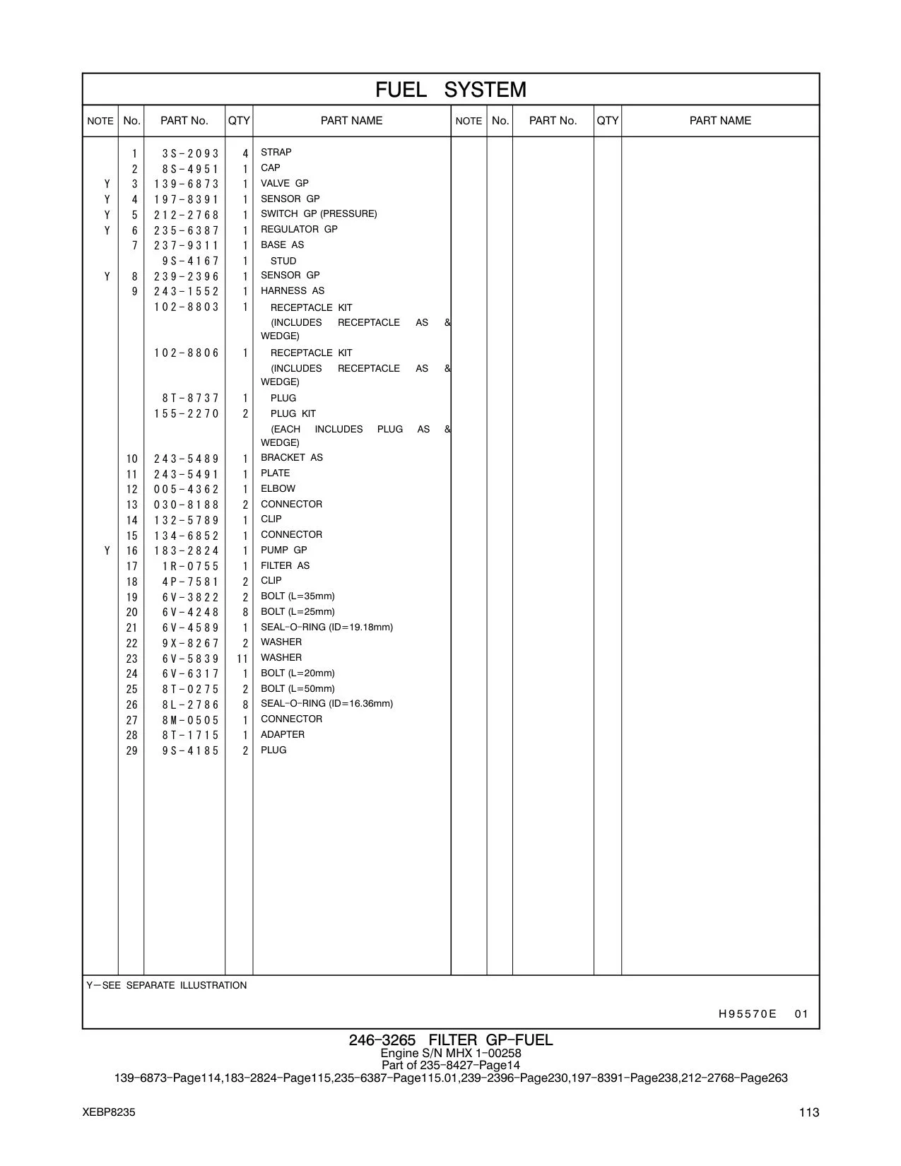 235-6387 REGULATOR GP CAT parts manual diagram