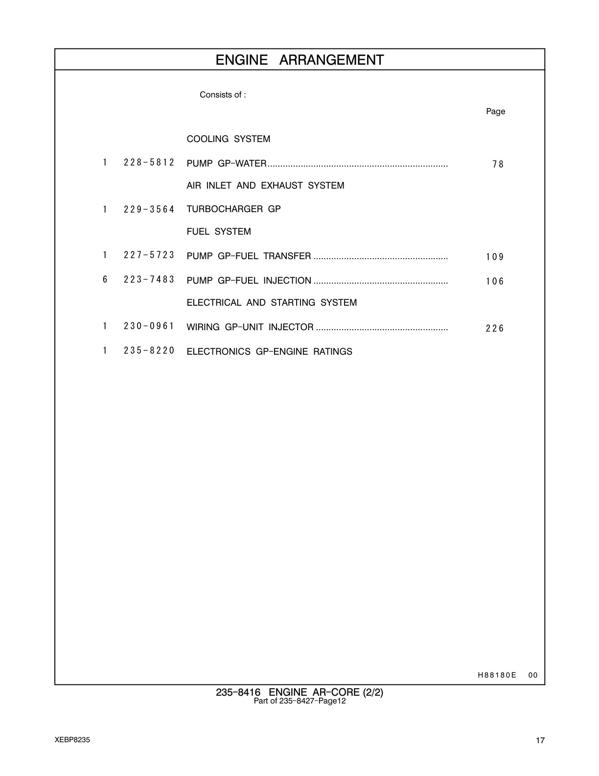 227-5723 PUMP GP-FUEL TRANSFER CAT parts manual diagram