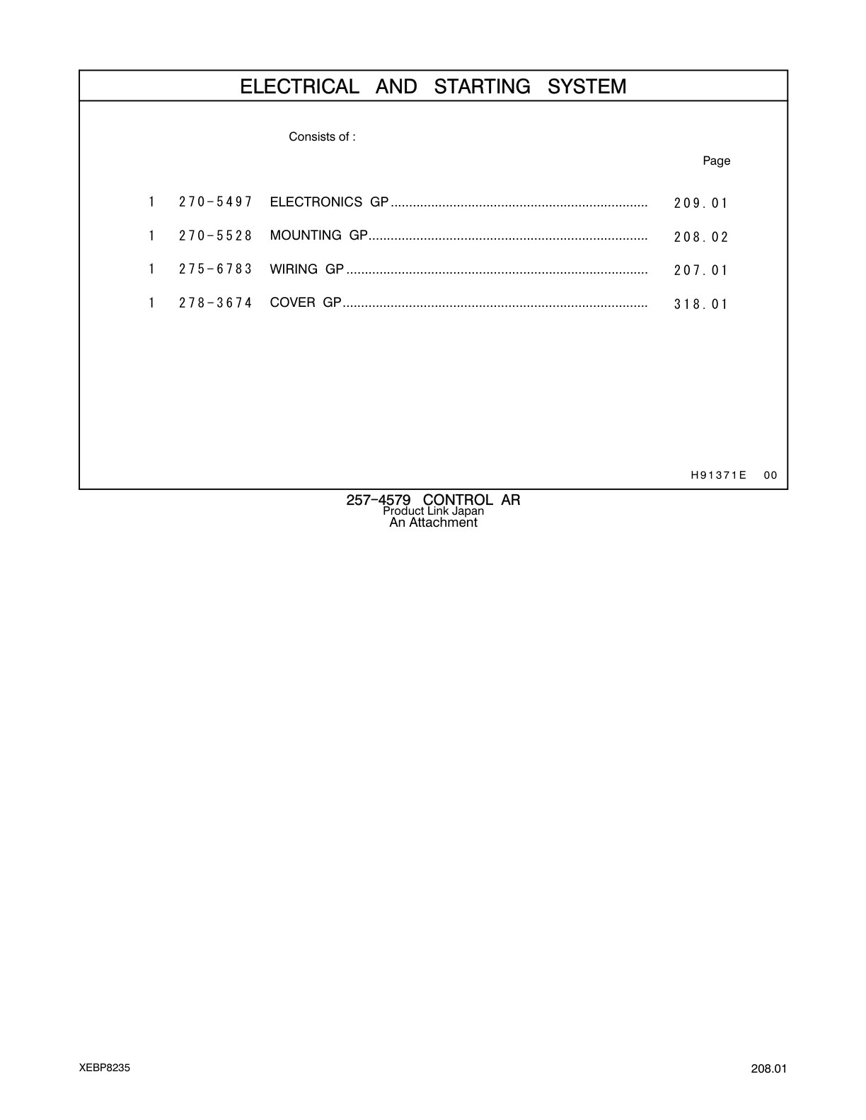 278-3674 - COVER GP