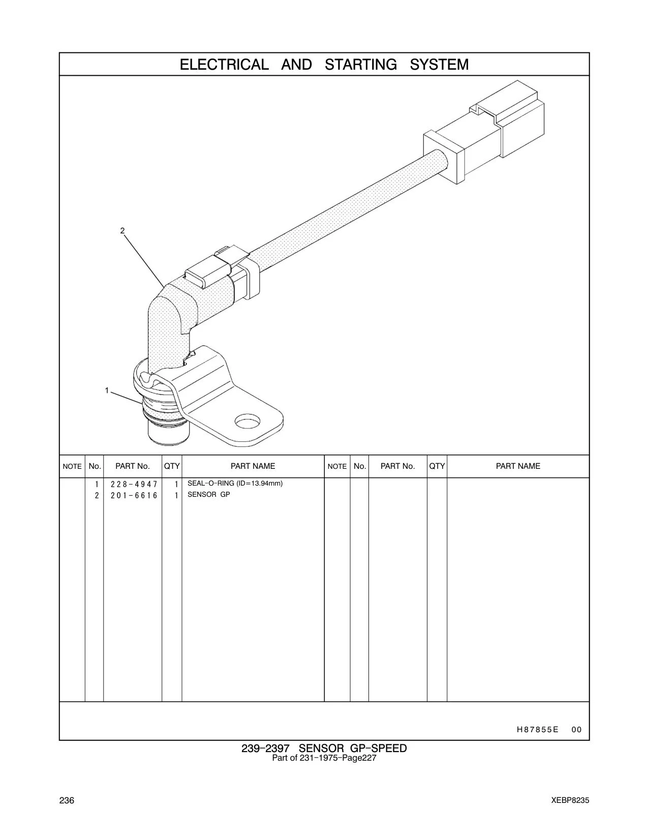 201-6616 - SENSOR GP
