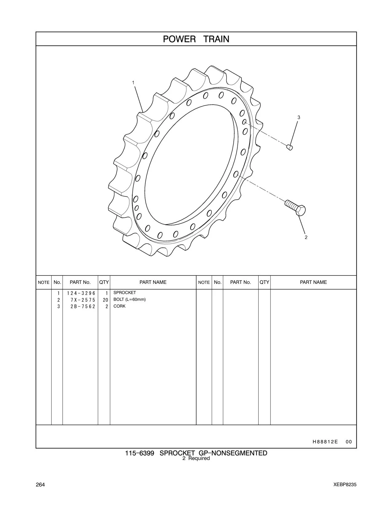 7X-2575 - BOLT (L=60mm)