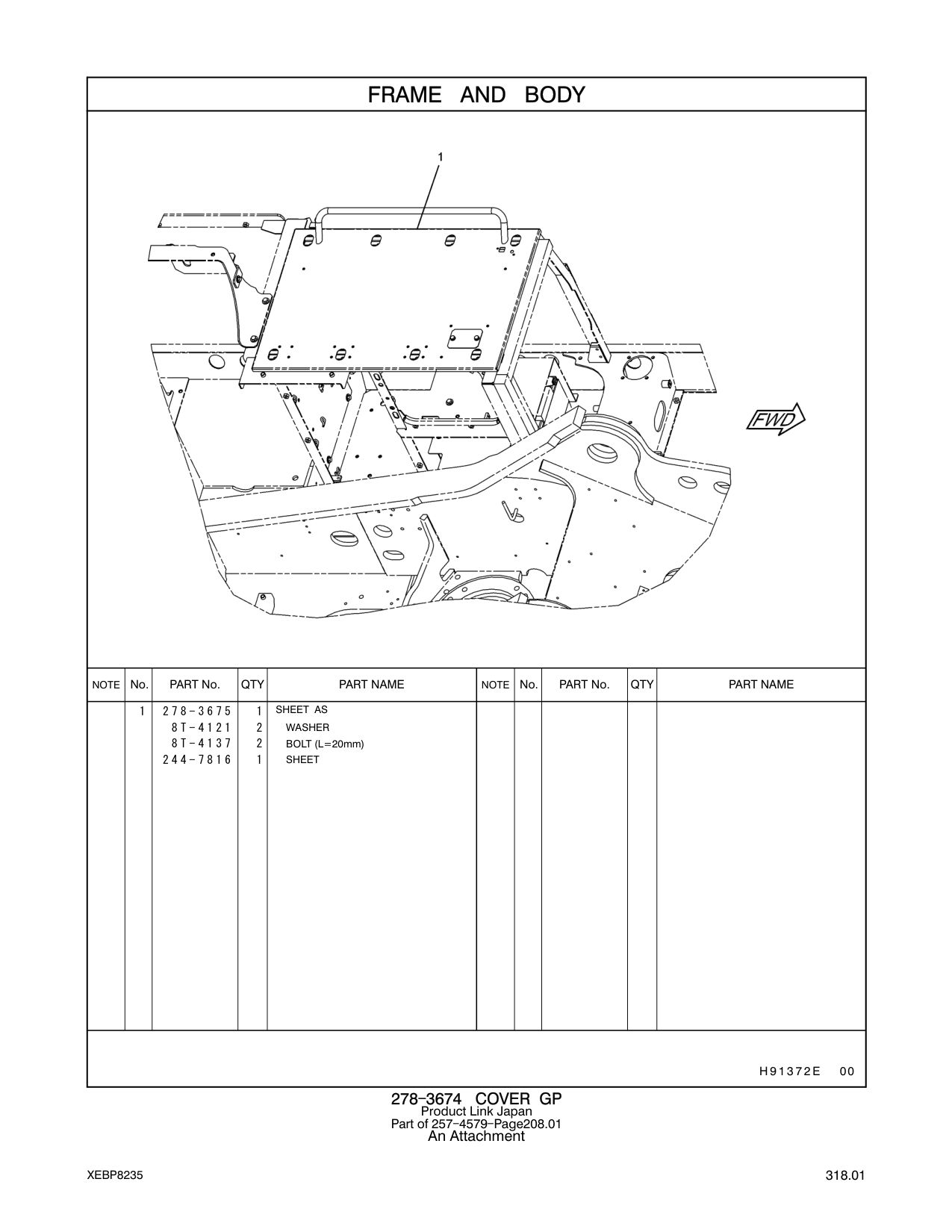 278-3675 - SHEET AS