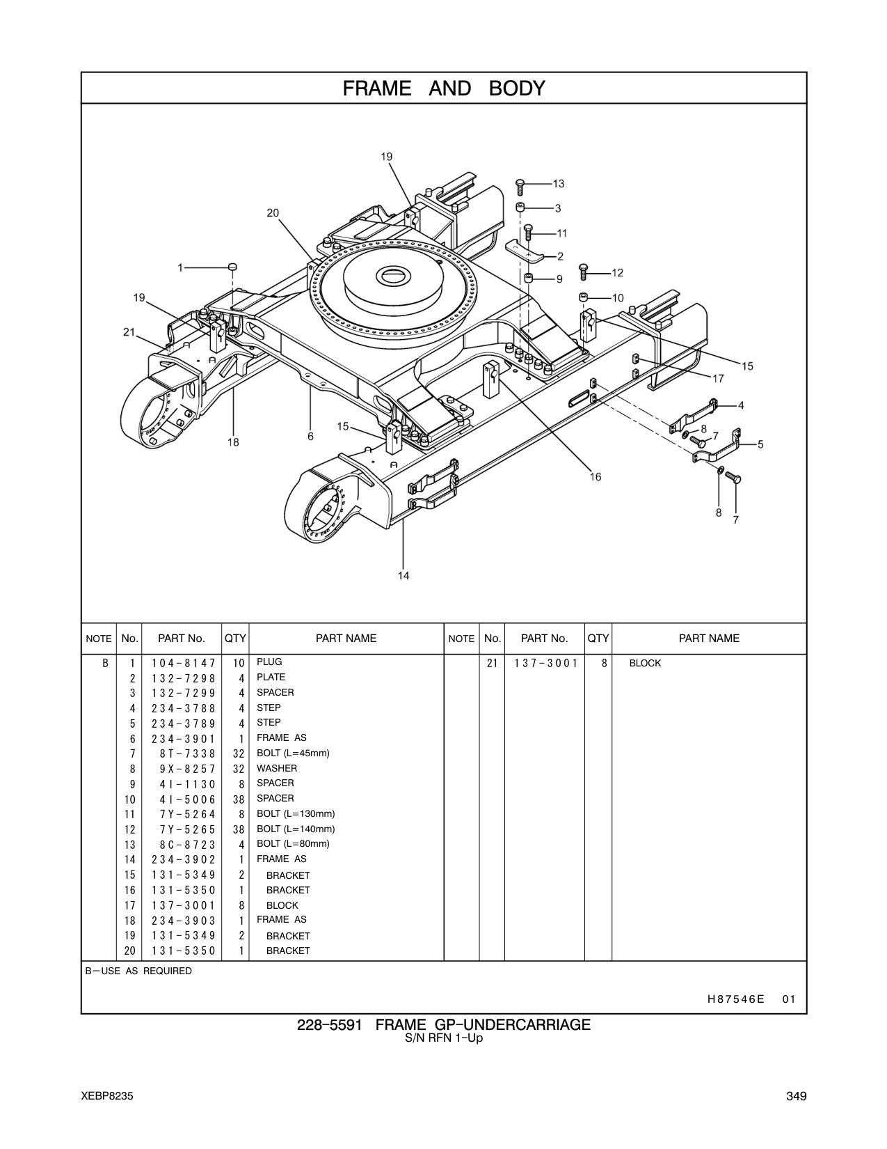 234-3789 STEP CAT parts manual diagram