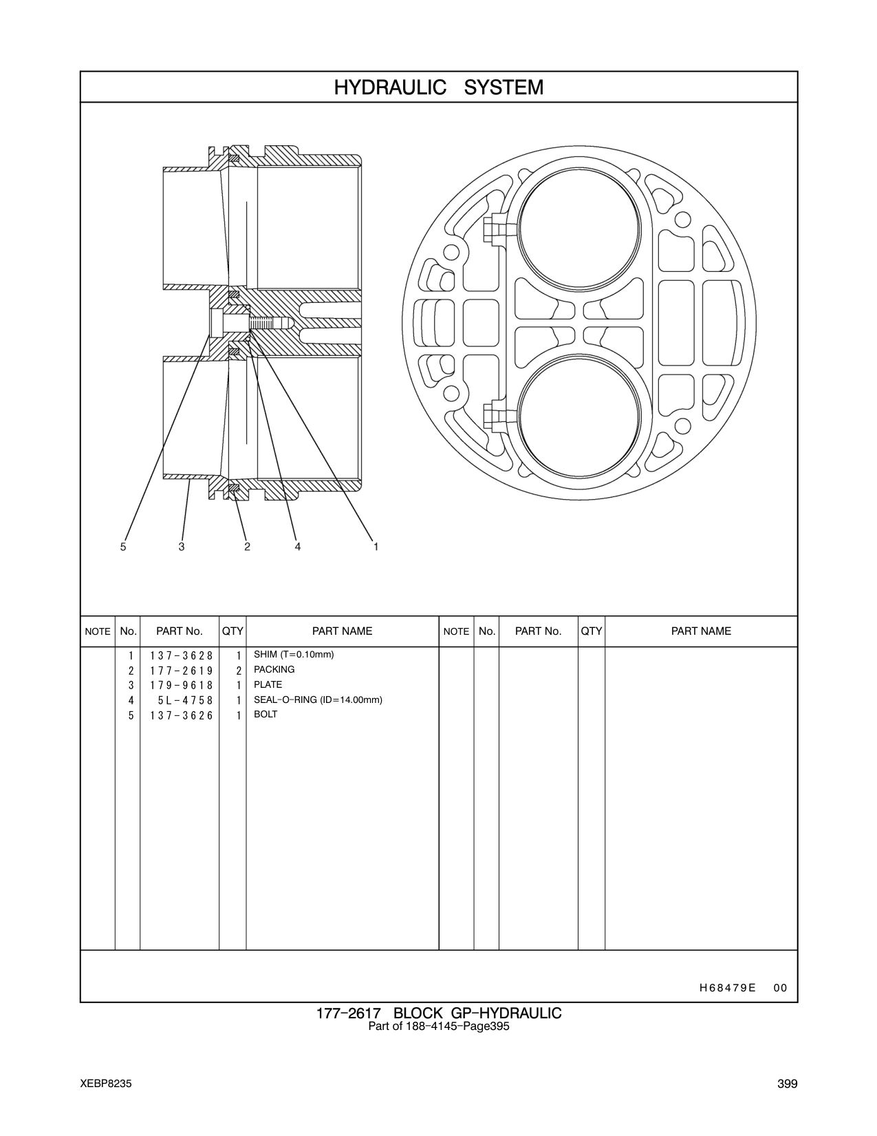 179-9618 PLATE CAT parts manual diagram