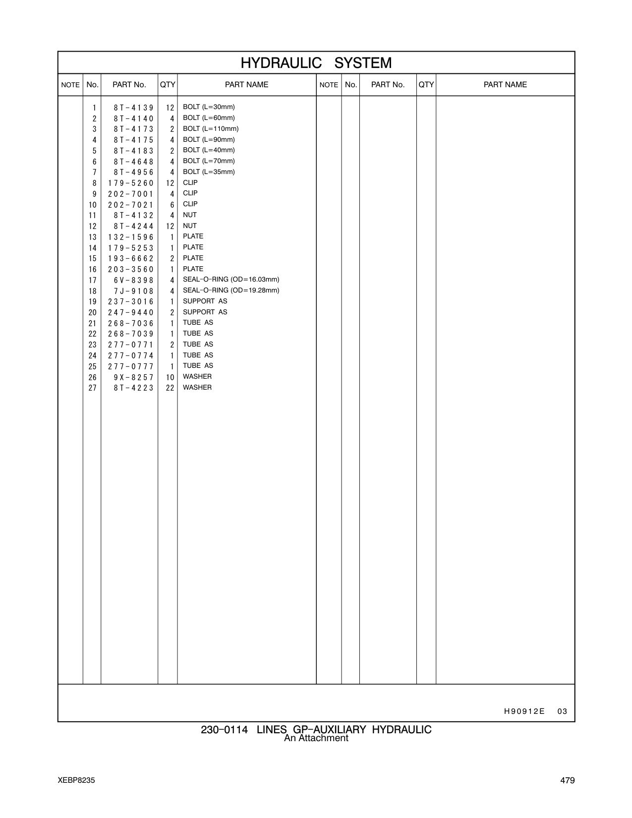 179-5253 PLATE CAT parts manual diagram