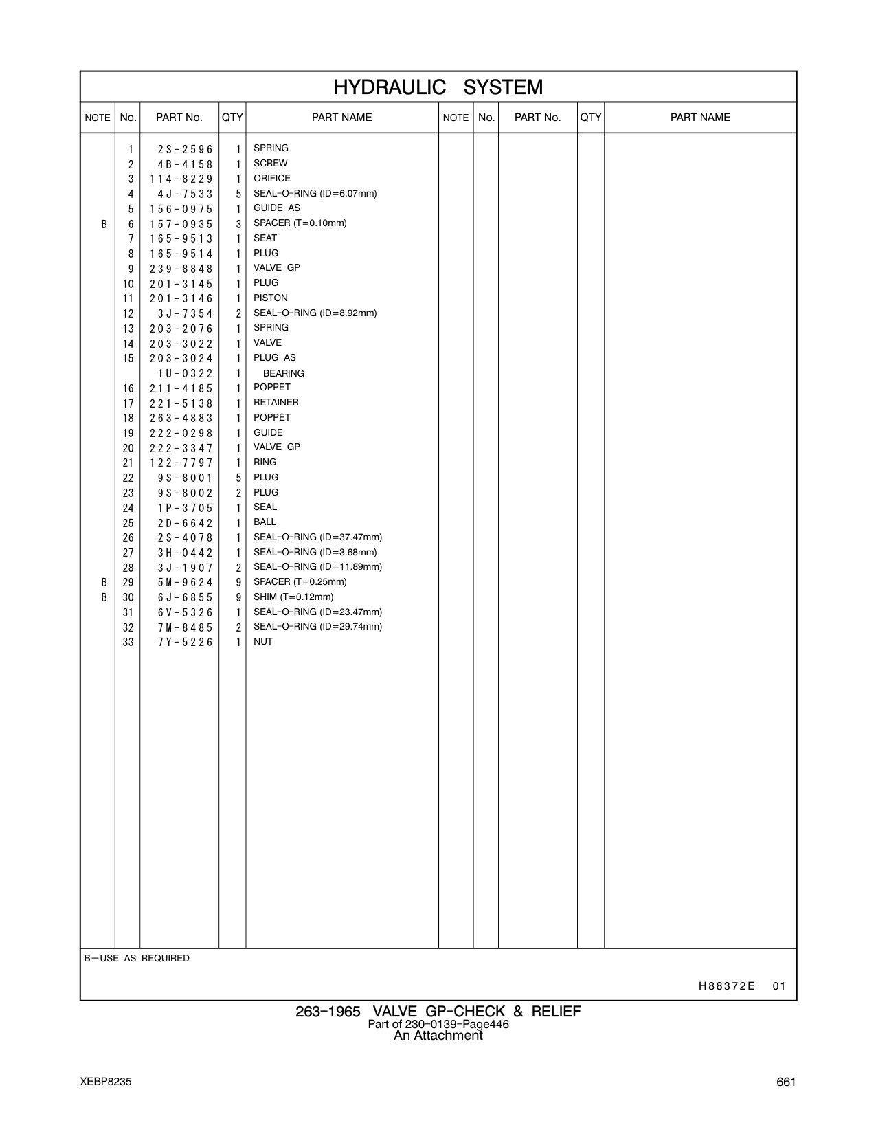 222-0298 GUIDE CAT parts manual diagram