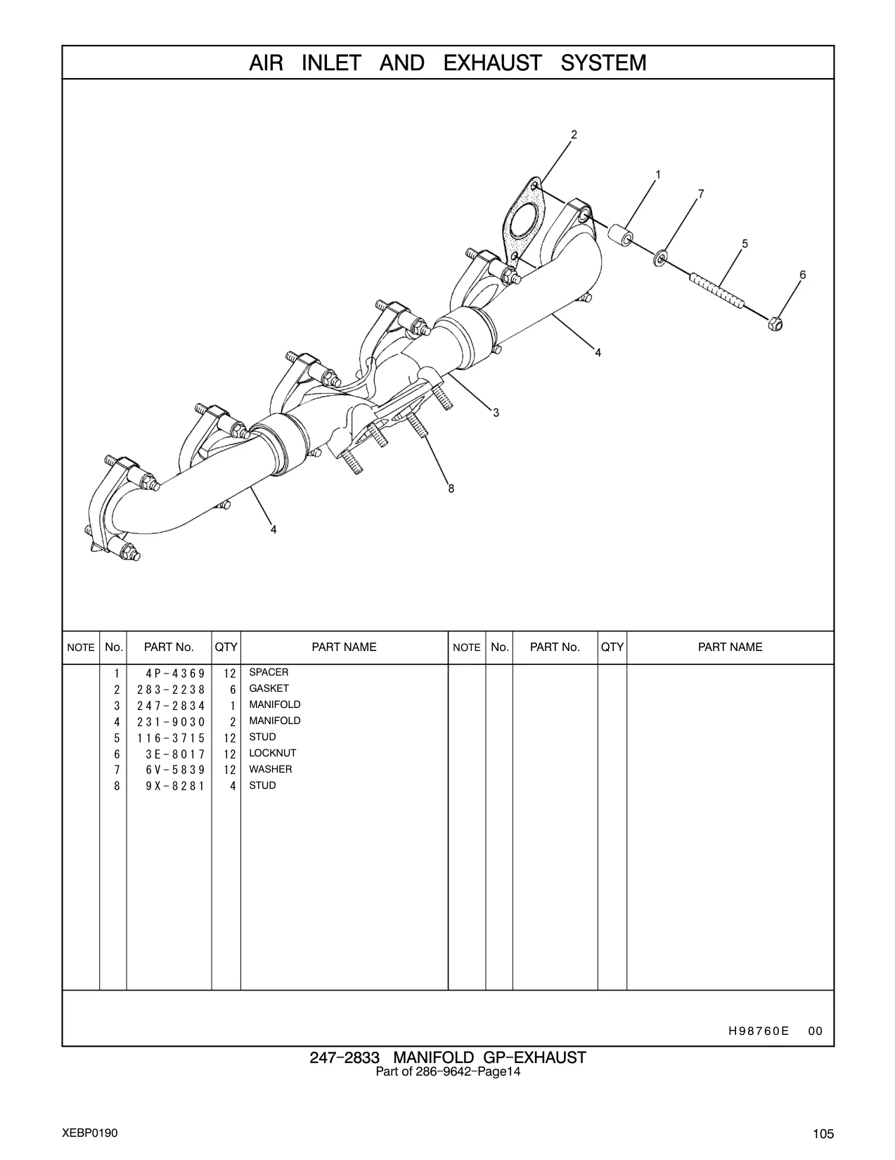 3E-8017 - LOCKNUT
