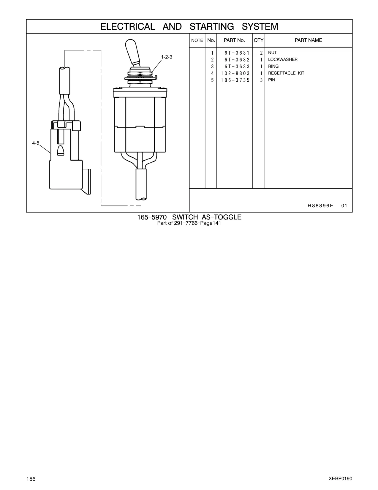 6T-3631 - NUT