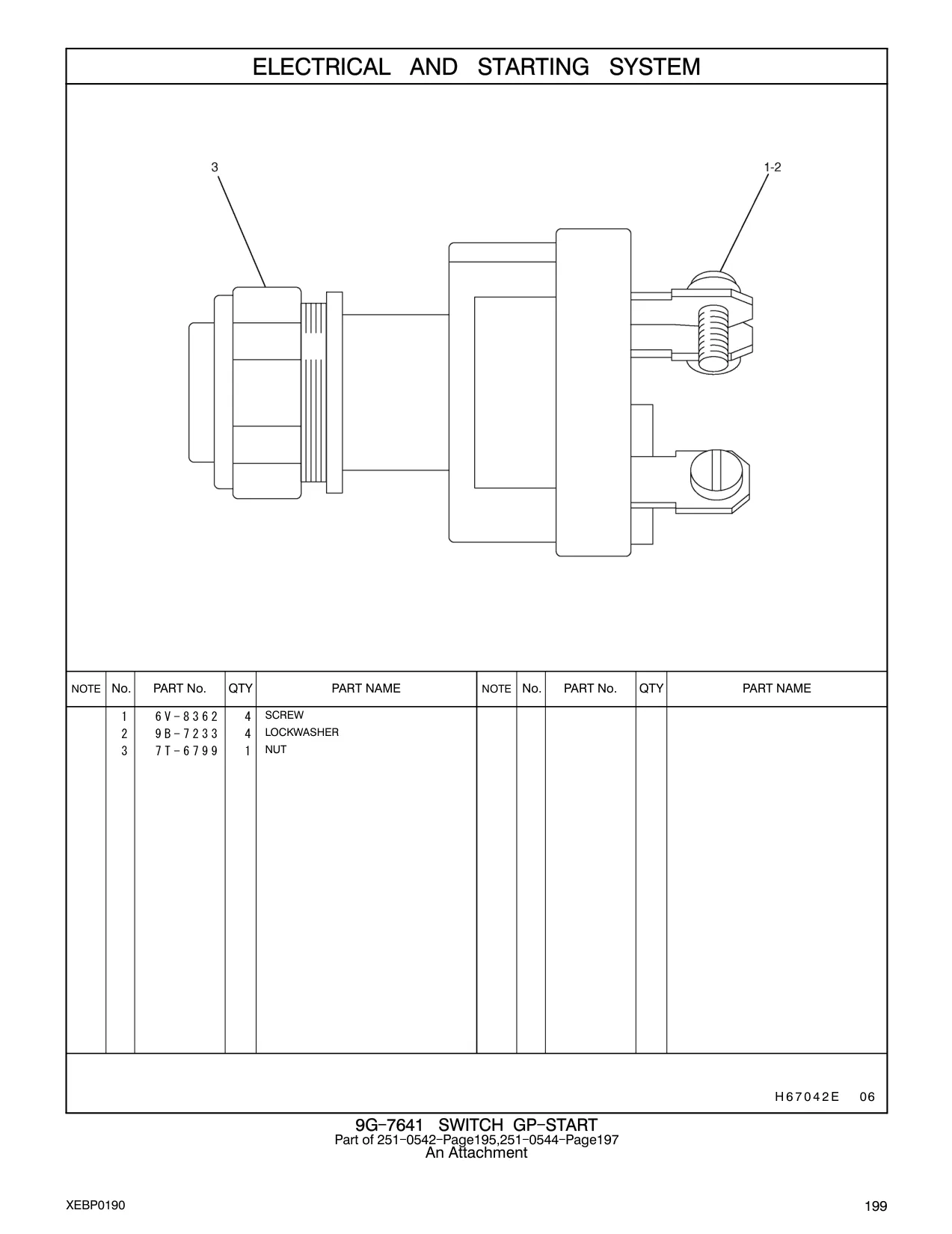 7T-6799 - NUT