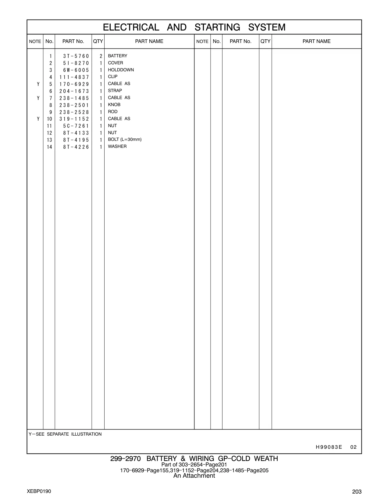 319-1152 - CABLE AS
