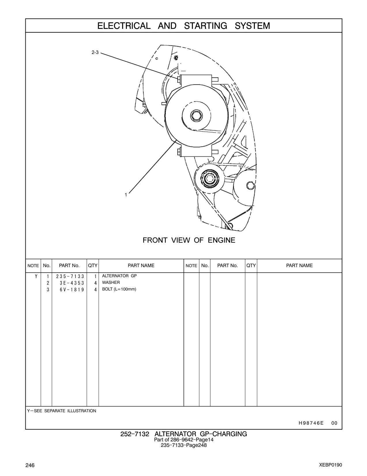 235-7133 - ALTERNATOR GP