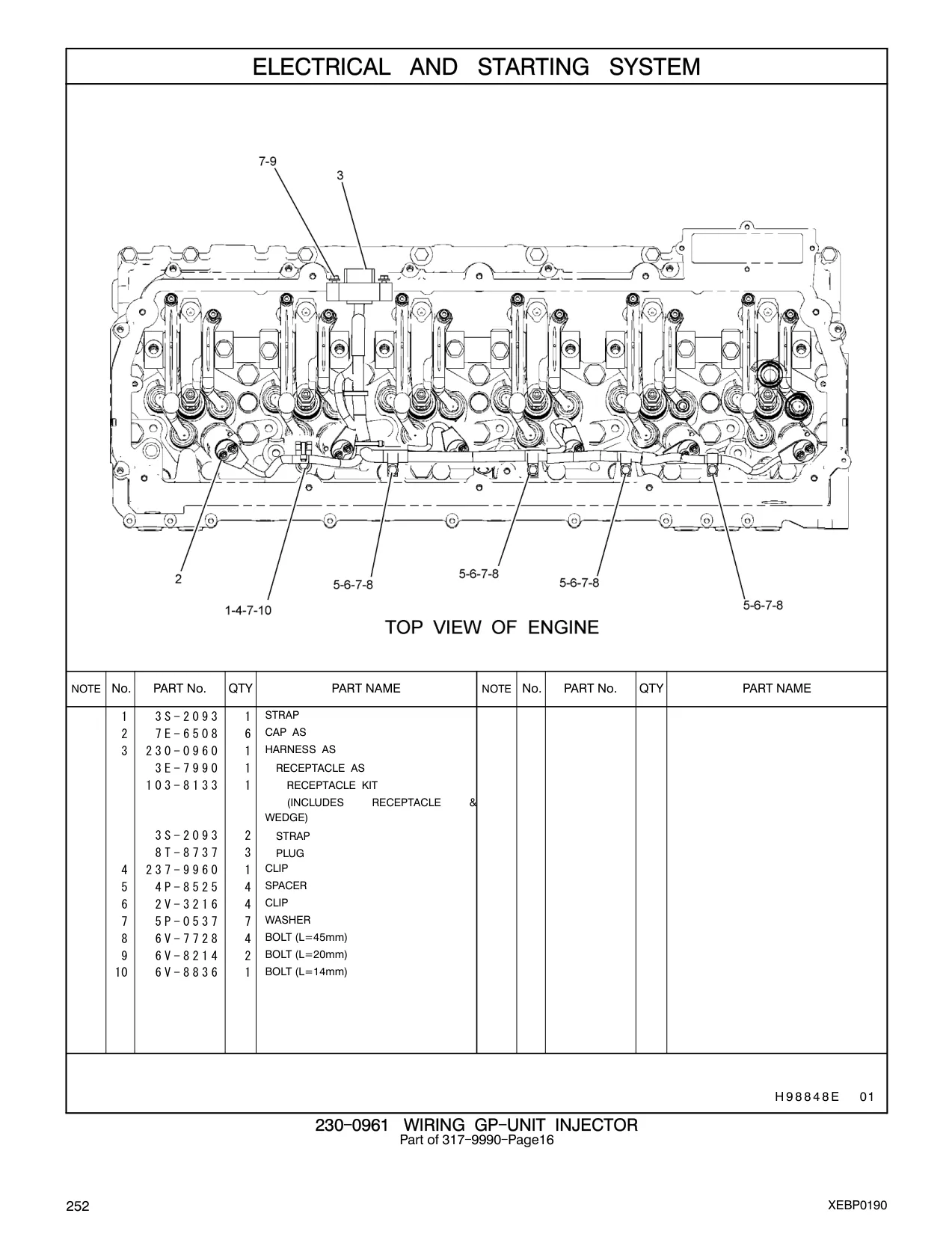 6V-7728 - BOLT (L=45mm)