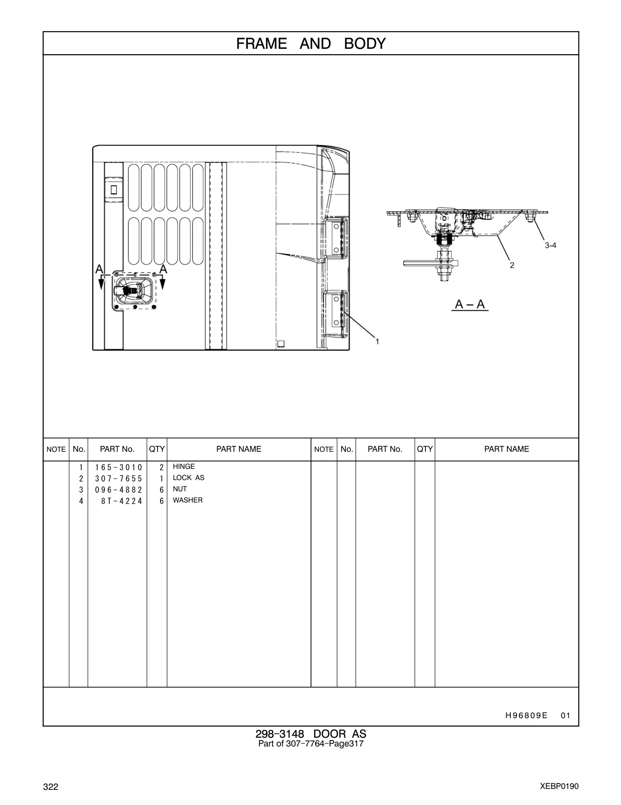165-3010 - HINGE