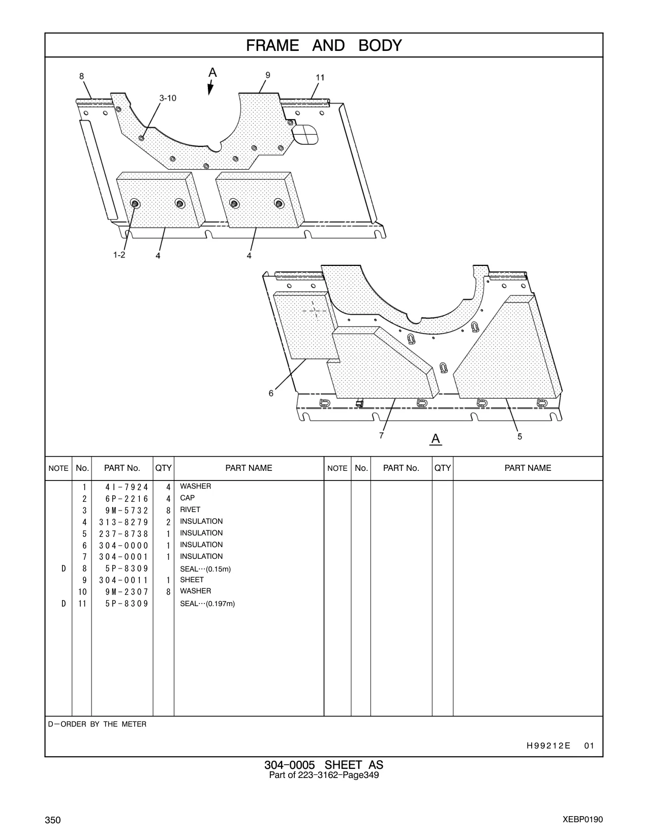 304-0001 - INSULATION