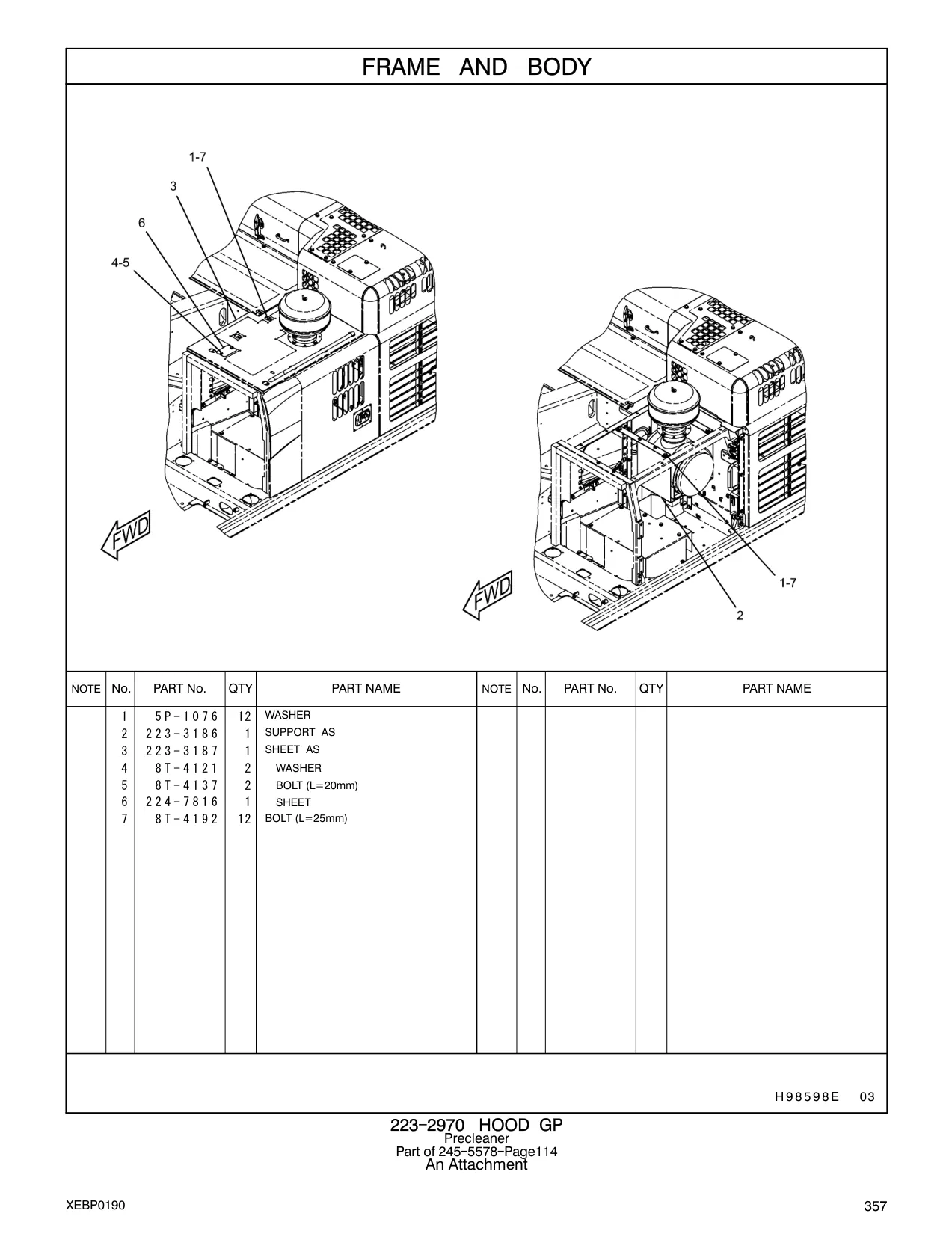 223-3187 - SHEET AS