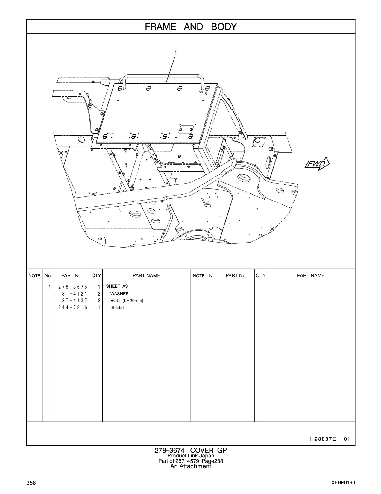 278-3675 - SHEET AS