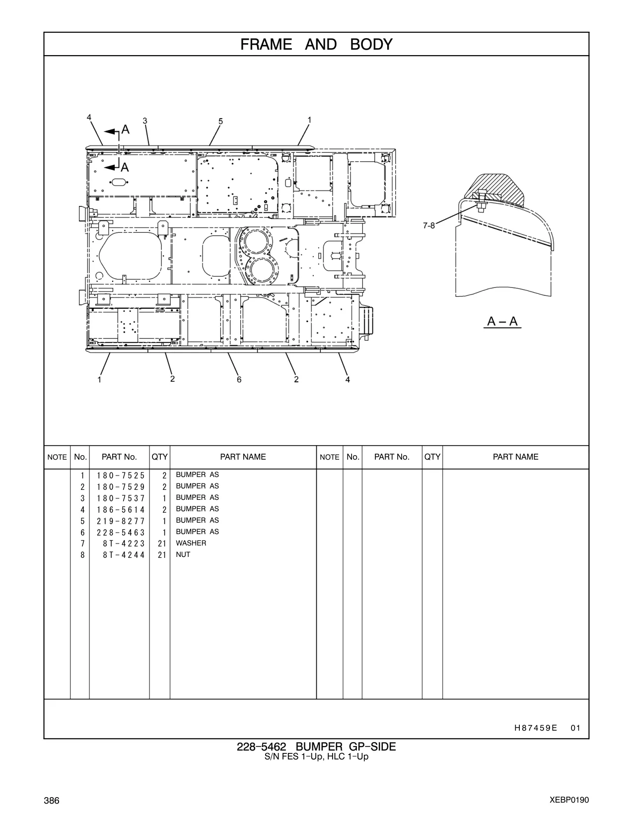 180-7537 - BUMPER AS