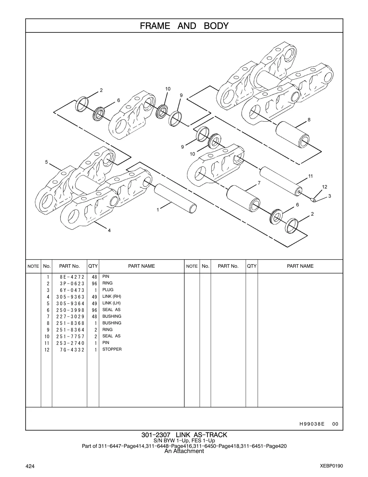 305-9364 - LINK (LH)