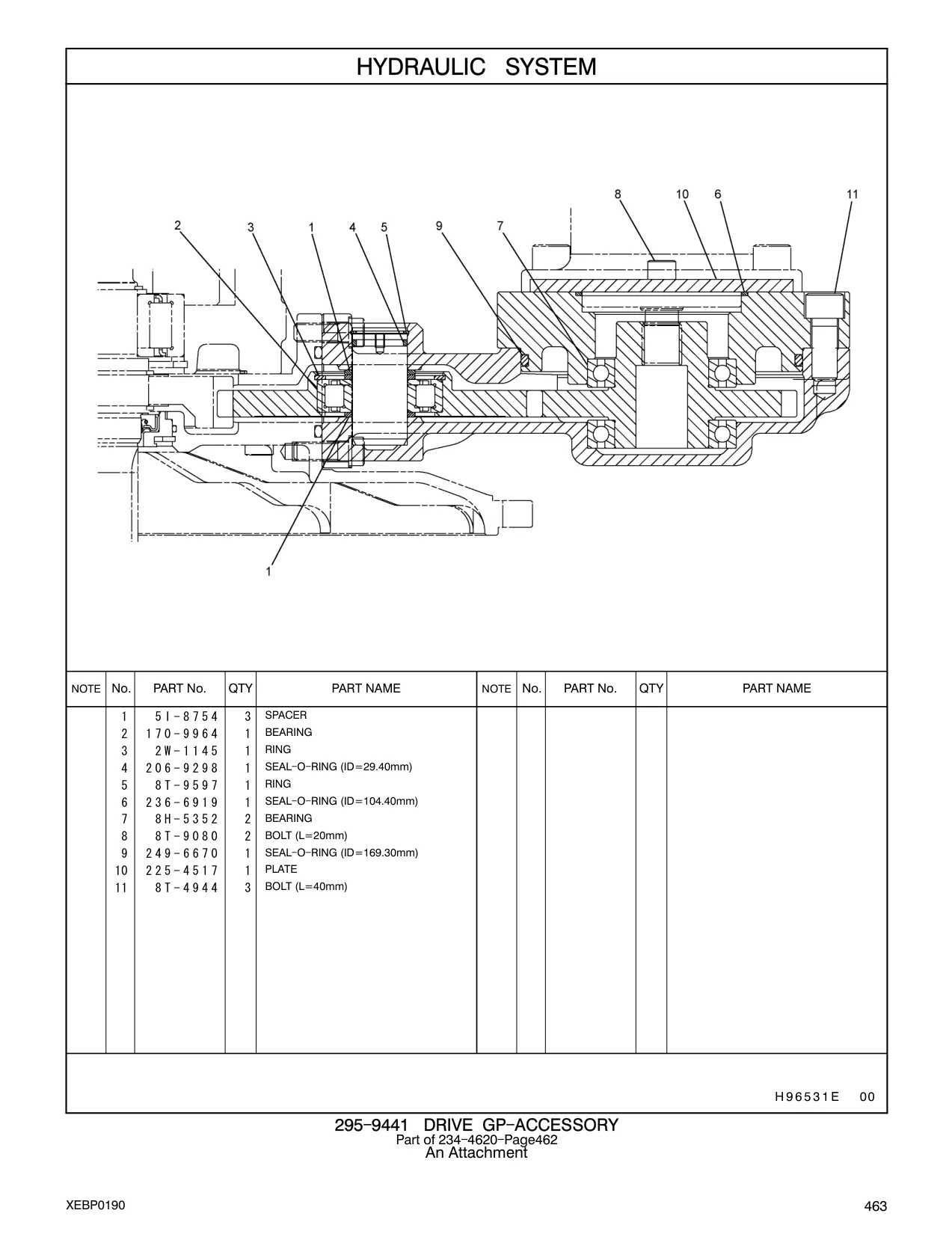 8T-4944 - BOLT (L=40mm)