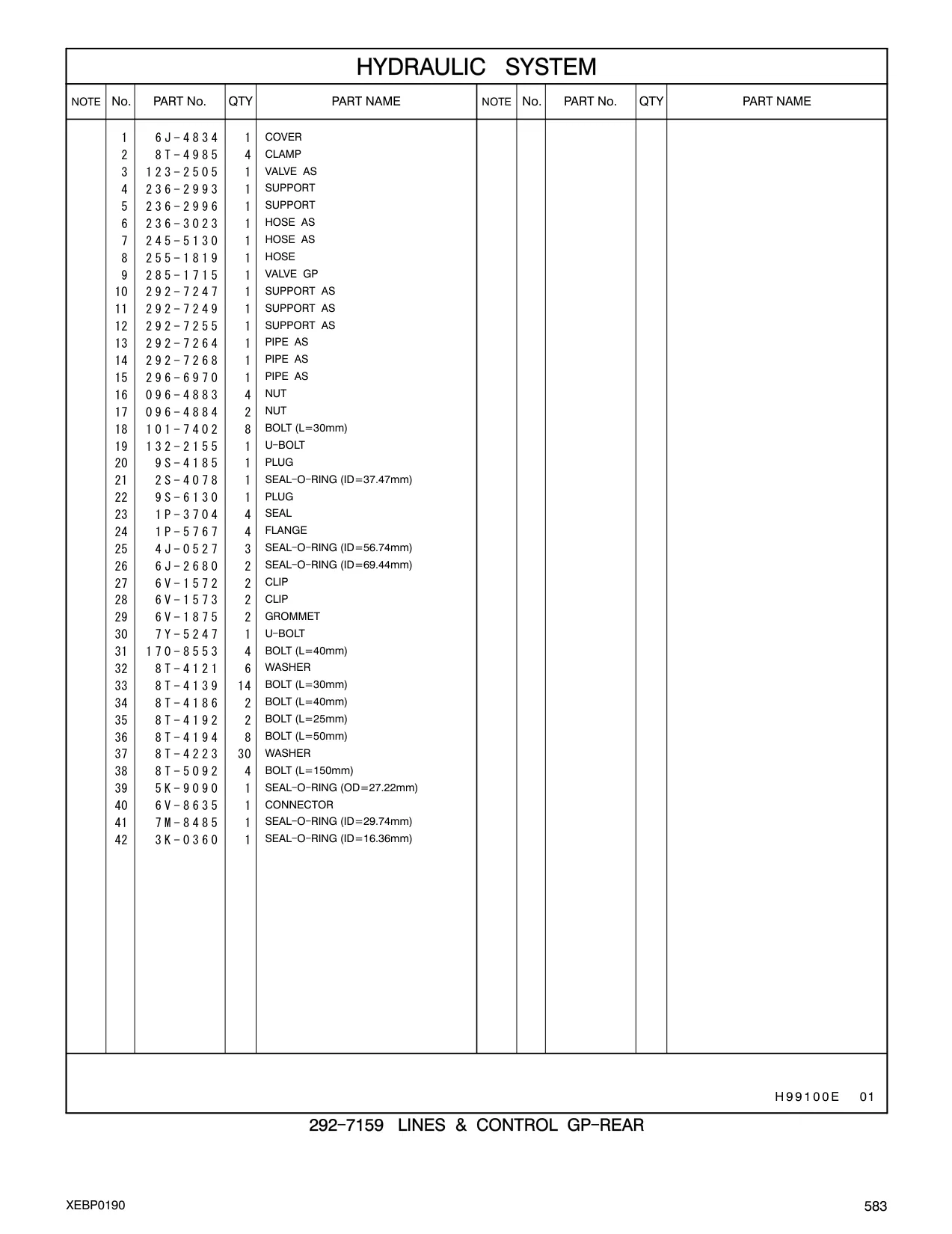 8T-5092 - BOLT (L=150mm)