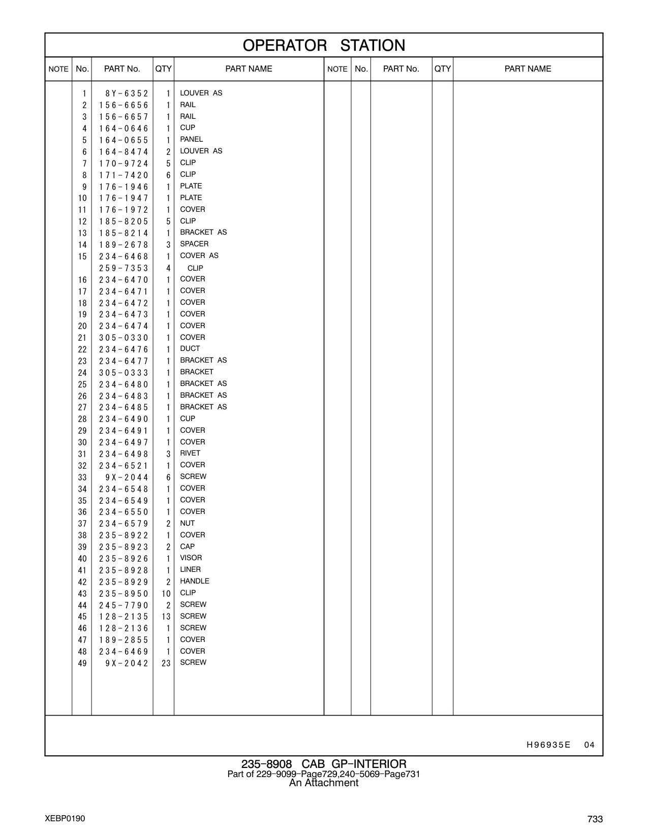 164-0655 - PANEL