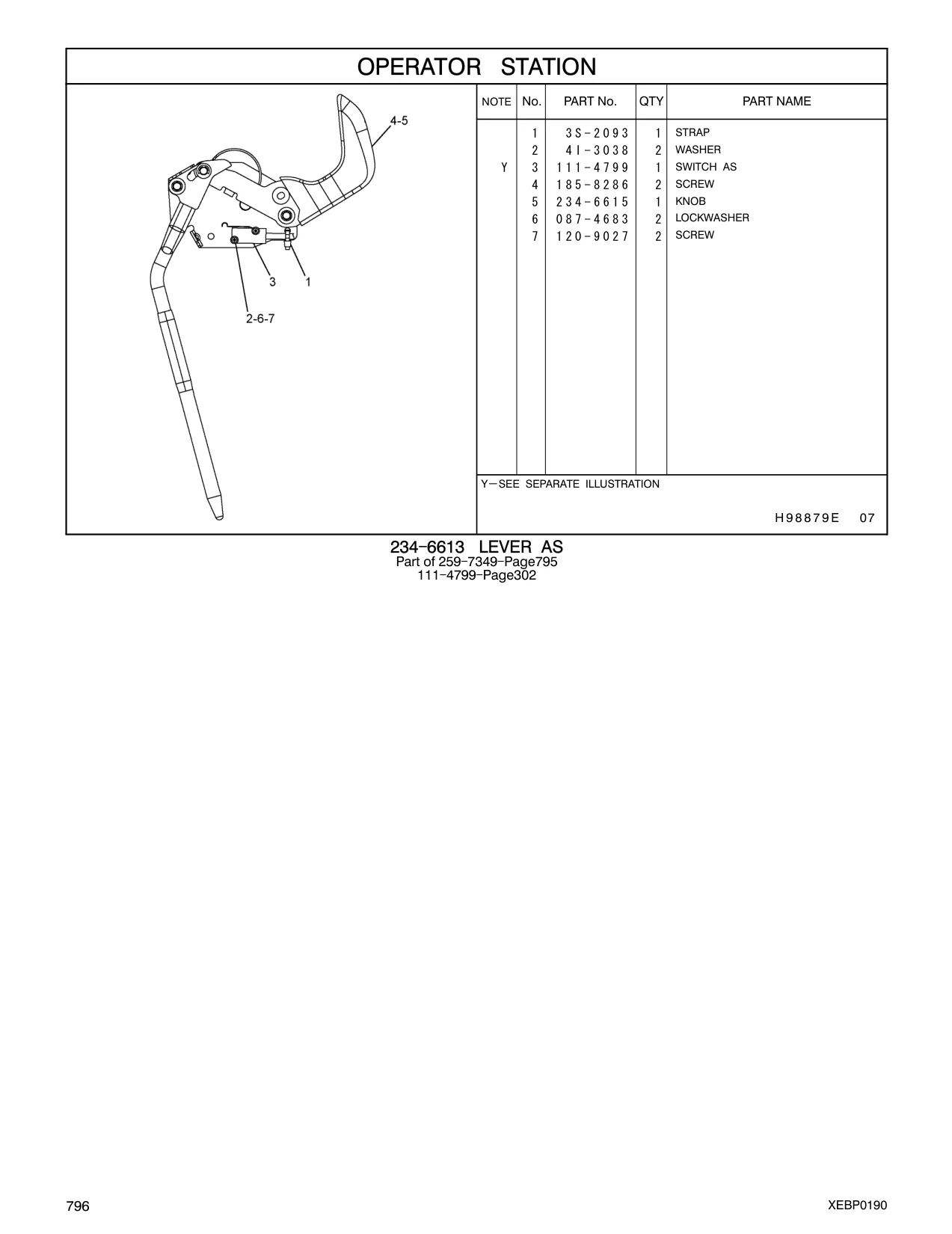 111-4799 - SWITCH AS