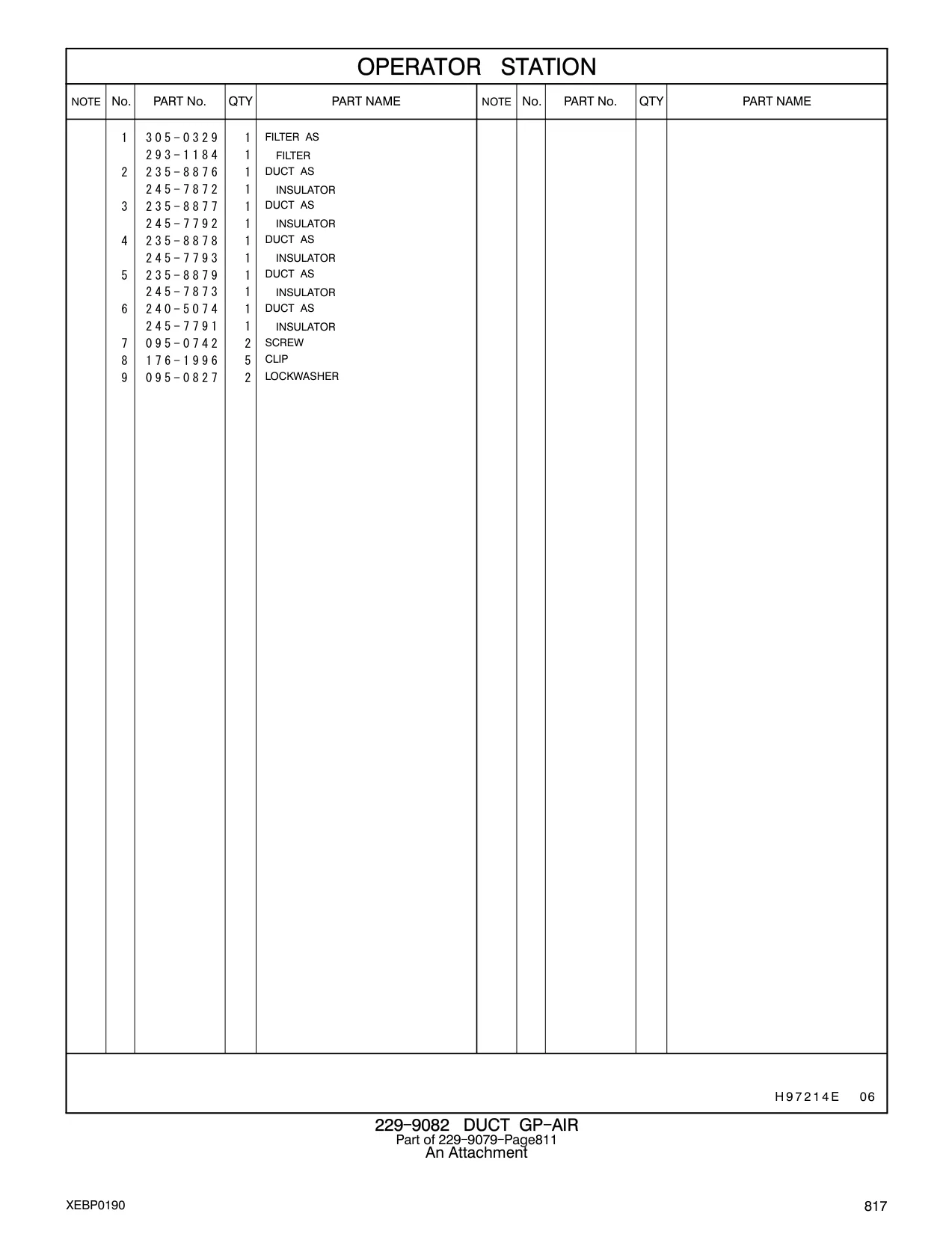 245-7872 - INSULATOR
