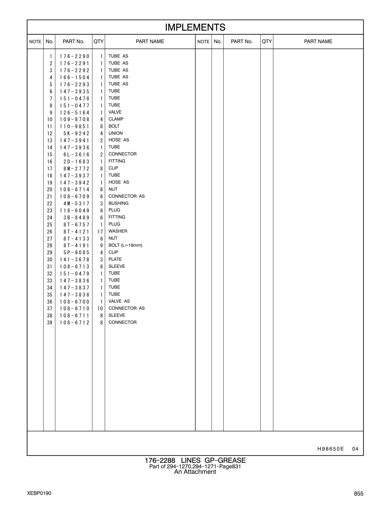 147-3935 - TUBE