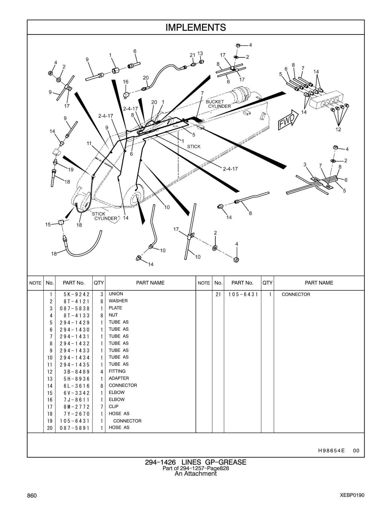 294-1429 - TUBE AS