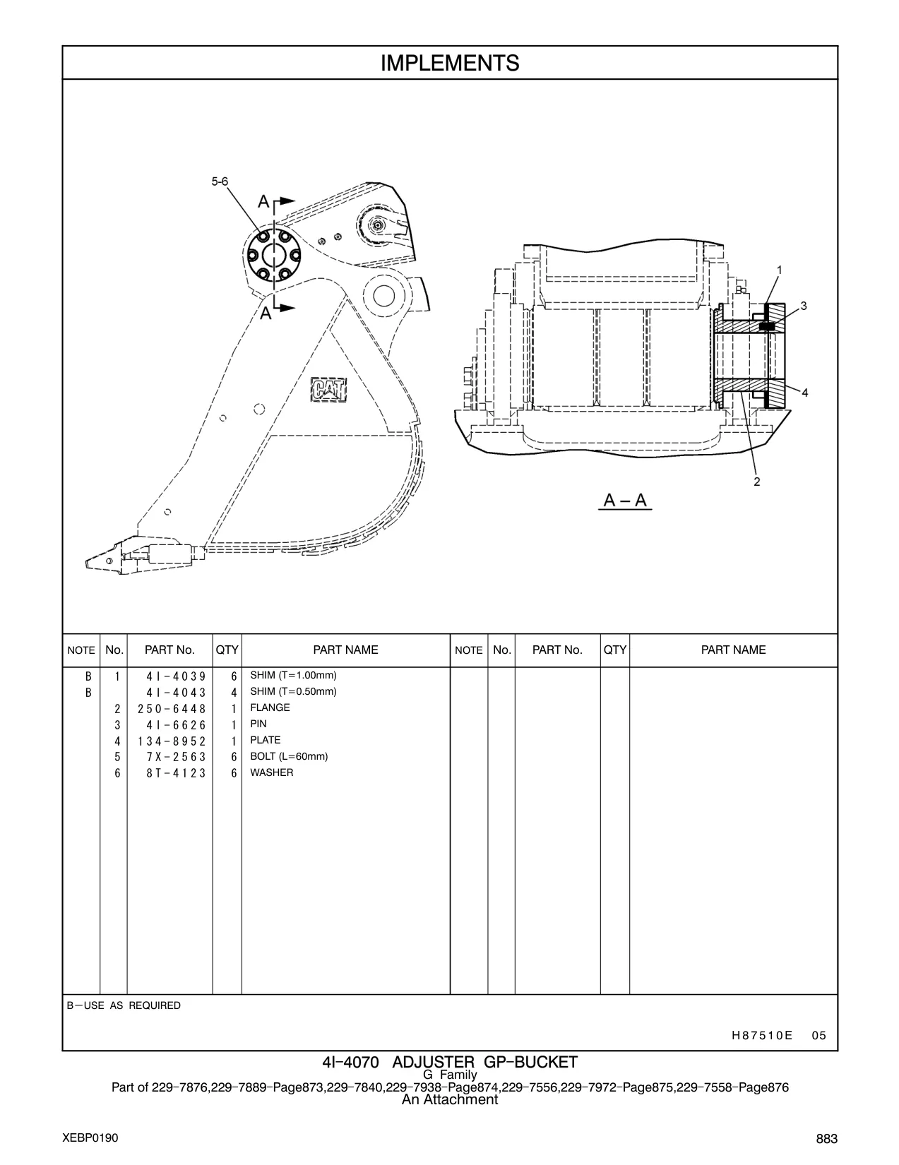 250-6448 - FLANGE