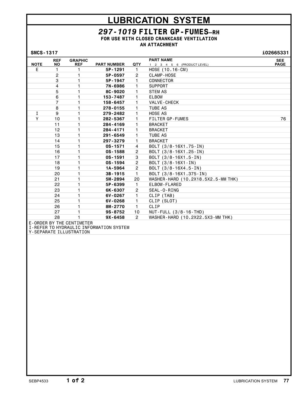 158-6457 VALVE-CHECK CAT parts manual diagram