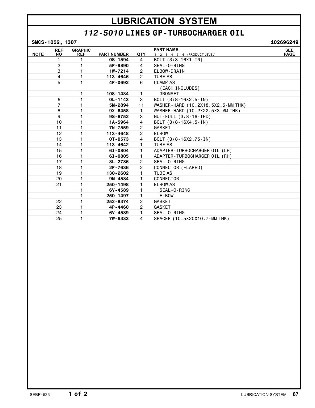 2P-7636 CONNECTOR CAT parts manual diagram