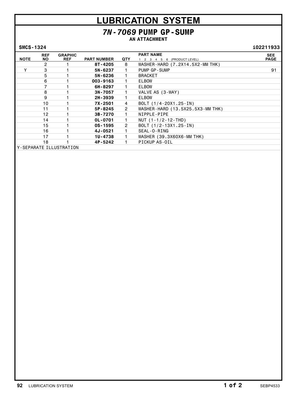 6H-8297 ELBOW CAT parts manual diagram