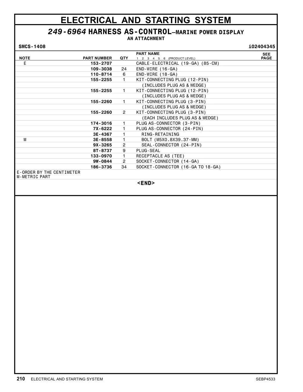 174-3016 - PLUG AS-CONNECTOR (3-PIN)